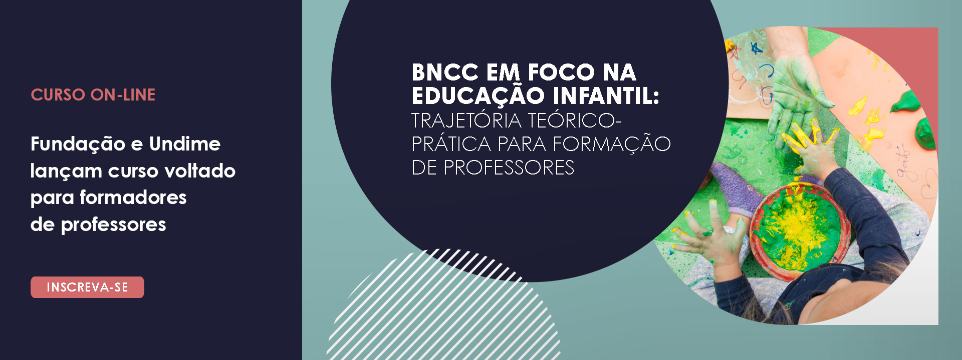 Banner do curso BNCC em foco na Educação Infantil